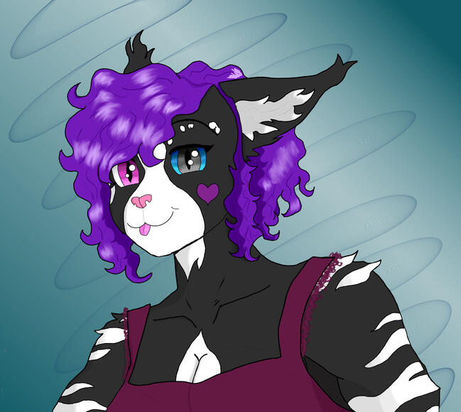 Fursona bust-up "Kyra"