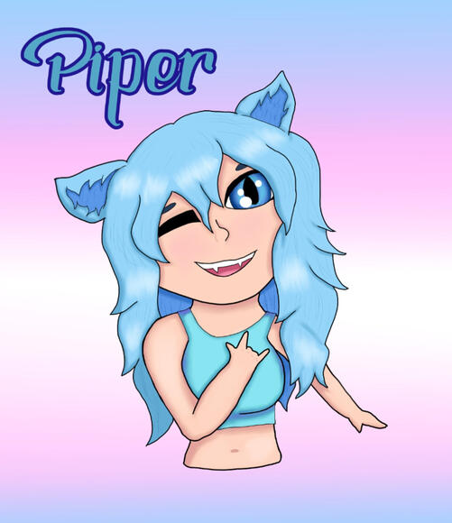 Raffle winner chibi
