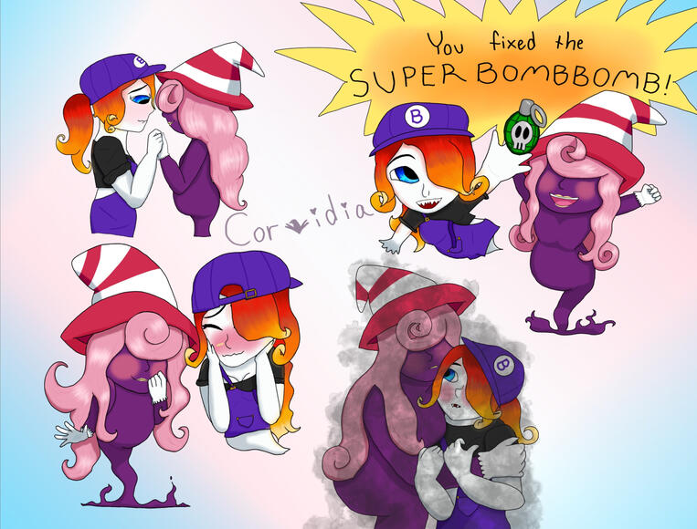 Paper Mario Doodle Page